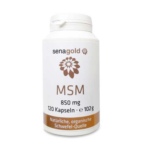 Senagold MSM Kapseln 850 mg Kapseln, 120 ST Senagold MSM Kapseln 850 mg Kapseln, 120 ST