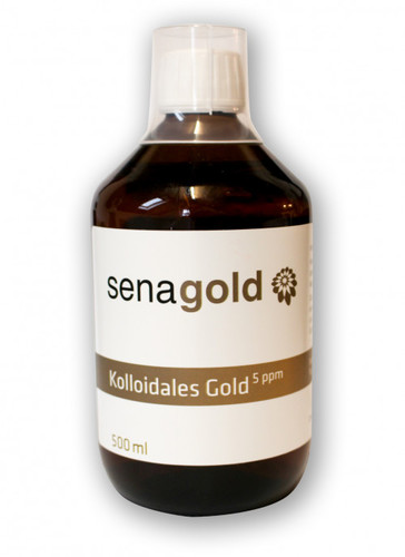 Senagold KOLLOIDALES Gold 5 ppm